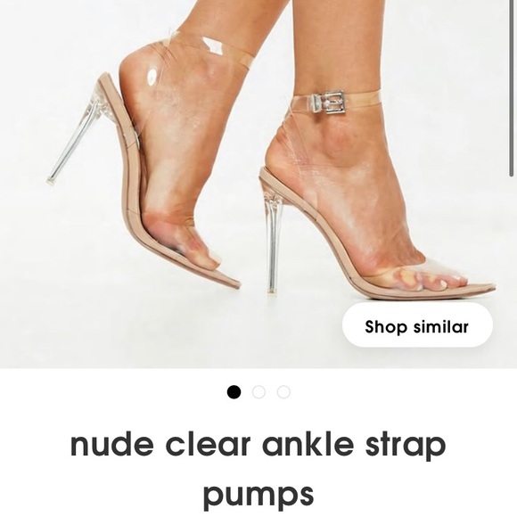 Missguided Shoes - clear heels